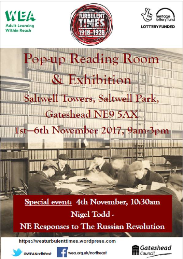 saltwell towers reading room